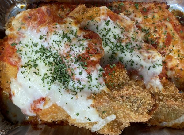 Shrimp Parmesan - 1/2 pan