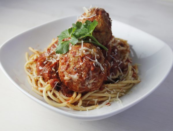 Uncle Tony’s Tuna Meatballs & Spaghetti