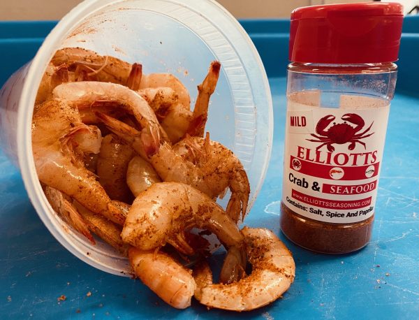 Fresh Gulf Shrimp with Elliott's Seasoning  - Ready to Bake