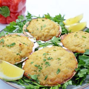 Double Stuffed Scallops