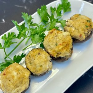 Crab stuffed Mushrooms